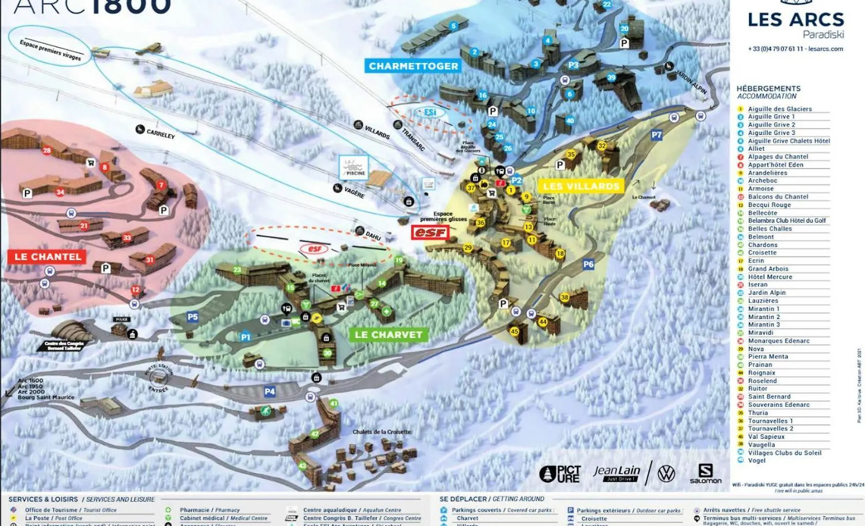 Residence Nova - Studio 2 Personnes, Dans Le Village Des Villards A Arc 1800, Proche Des Pistes Et Des Commodites Mae-2220 Les Arcs  Les Arcs (Savoie)